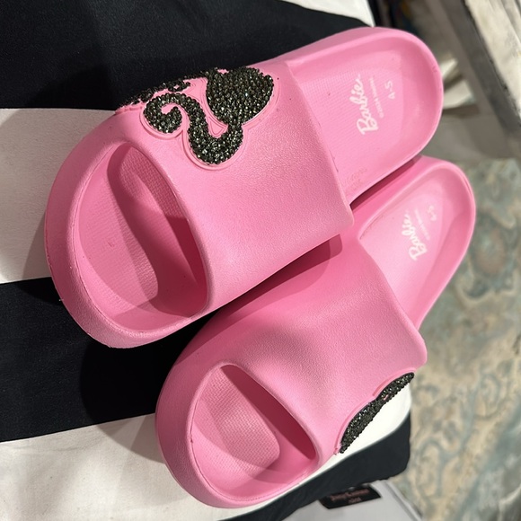 Custom barbie one of a kind Swarovski slides - Picture 3 of 4